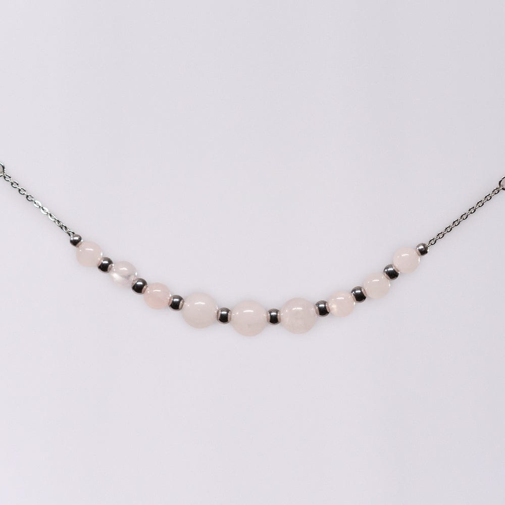 Bracelet Quartz Rose Emma - Acier inoxydable Argent