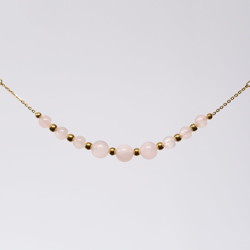 Bracelet Quartz Rose Emma - Acier inoxydable Or