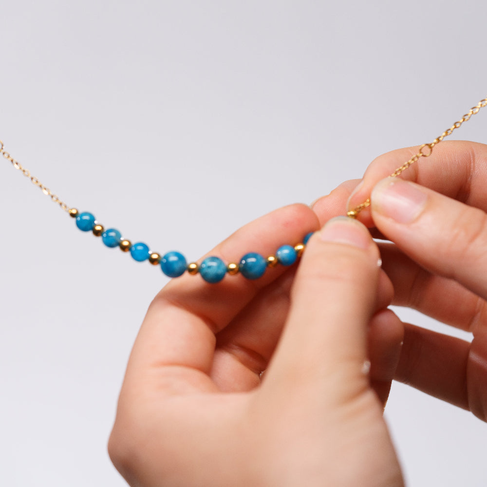 Bracelet Emma en Apatite
