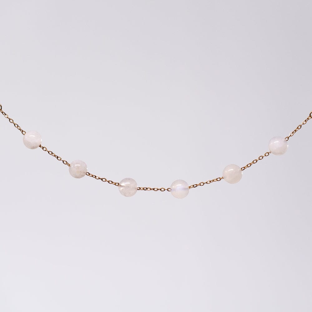 Bracelet Pierre de Lune Cassandra - Acier Inoxydable Or