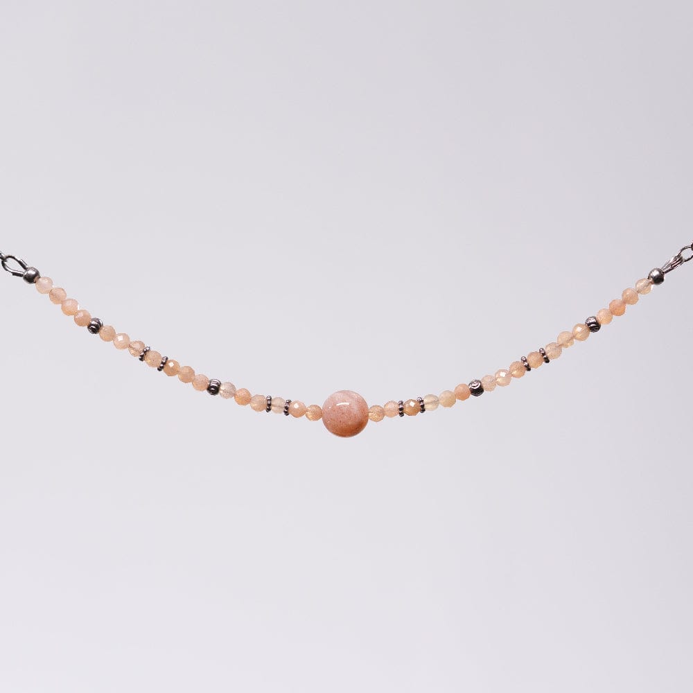 Bracelet Pierre du Soleil Célia - Acier Inoxydable Argent