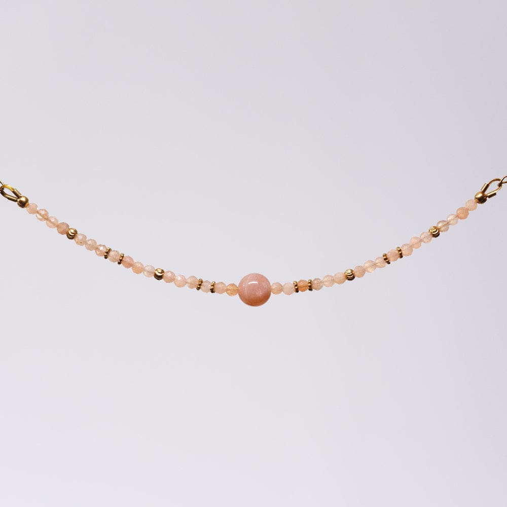 Bracelet Pierre du Soleil Célia - Acier Inoxydable Or