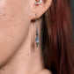 Boucles d'Oreilles Aigue Marine Eva Argent
