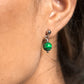 Boucles d'Oreilles Malachite Severine Argent