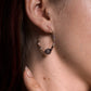 Boucles d'Oreilles Tourmaline Rose Celia Or