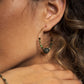 Boucles d'Oreilles Turquoise Africaine Celia Or