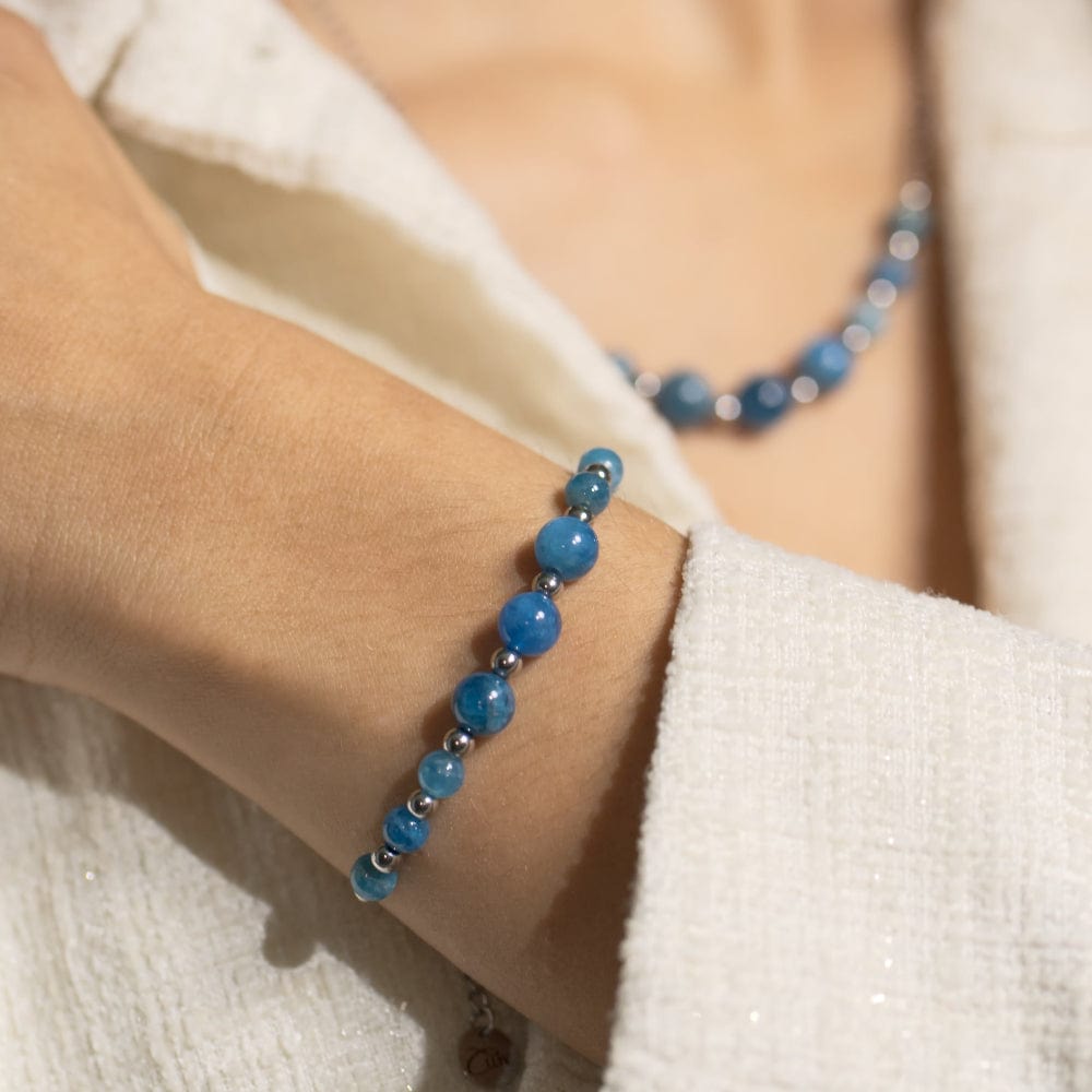 Bracelet Apatite Emma Argent