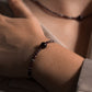 Bracelet Grenat Celia Argent