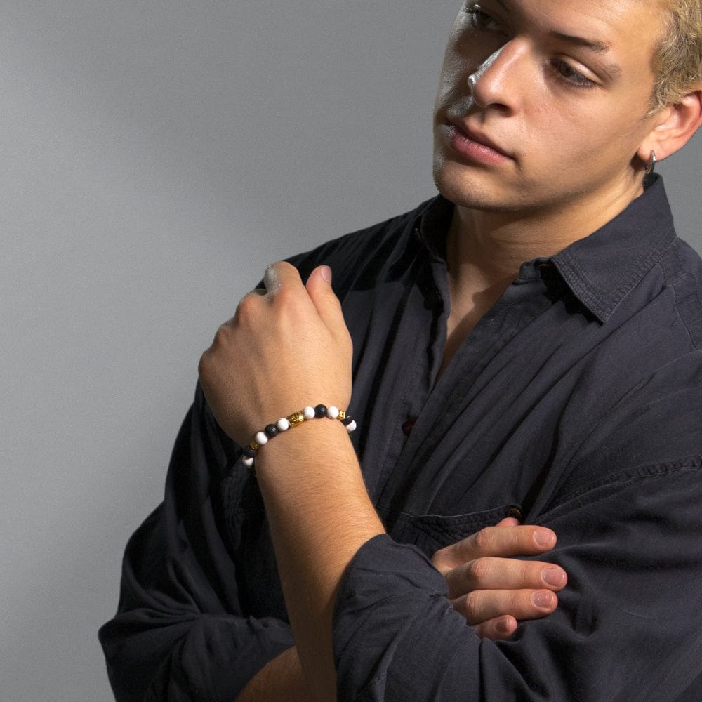Bracelet Howlite Eric or Porter