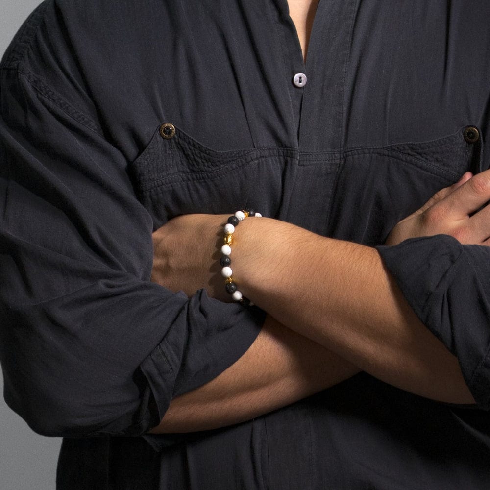 Bracelet Howlite Eric Or Porter 02
