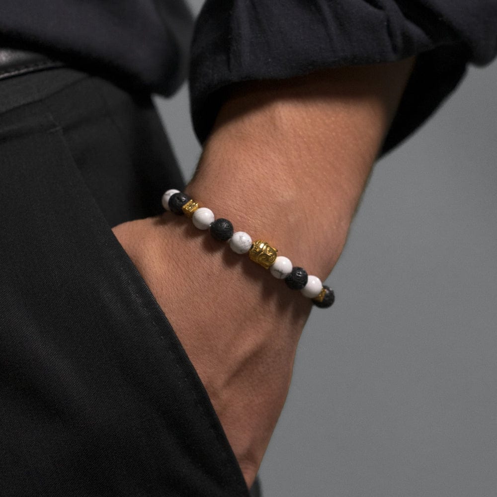 Bracelet Howlite Eric Or