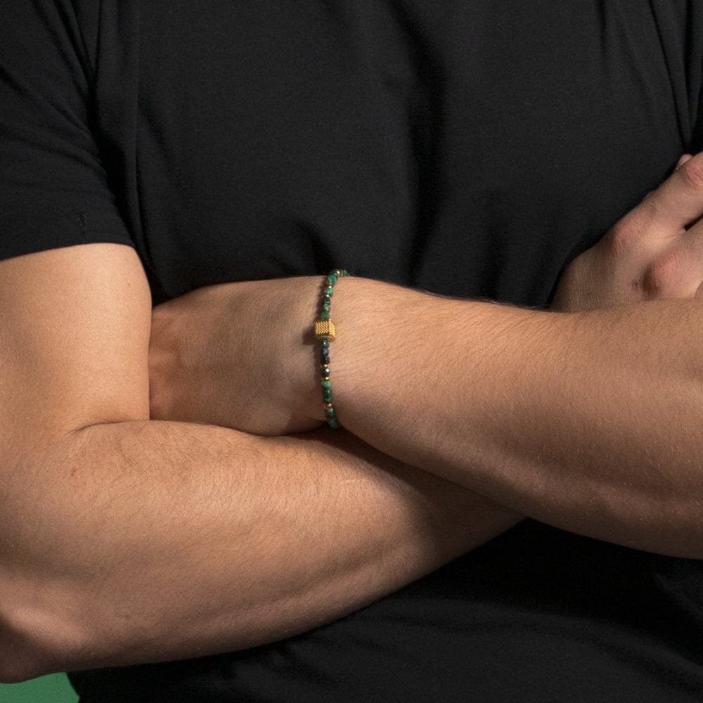 Bracelet Malachite Gabriel Or