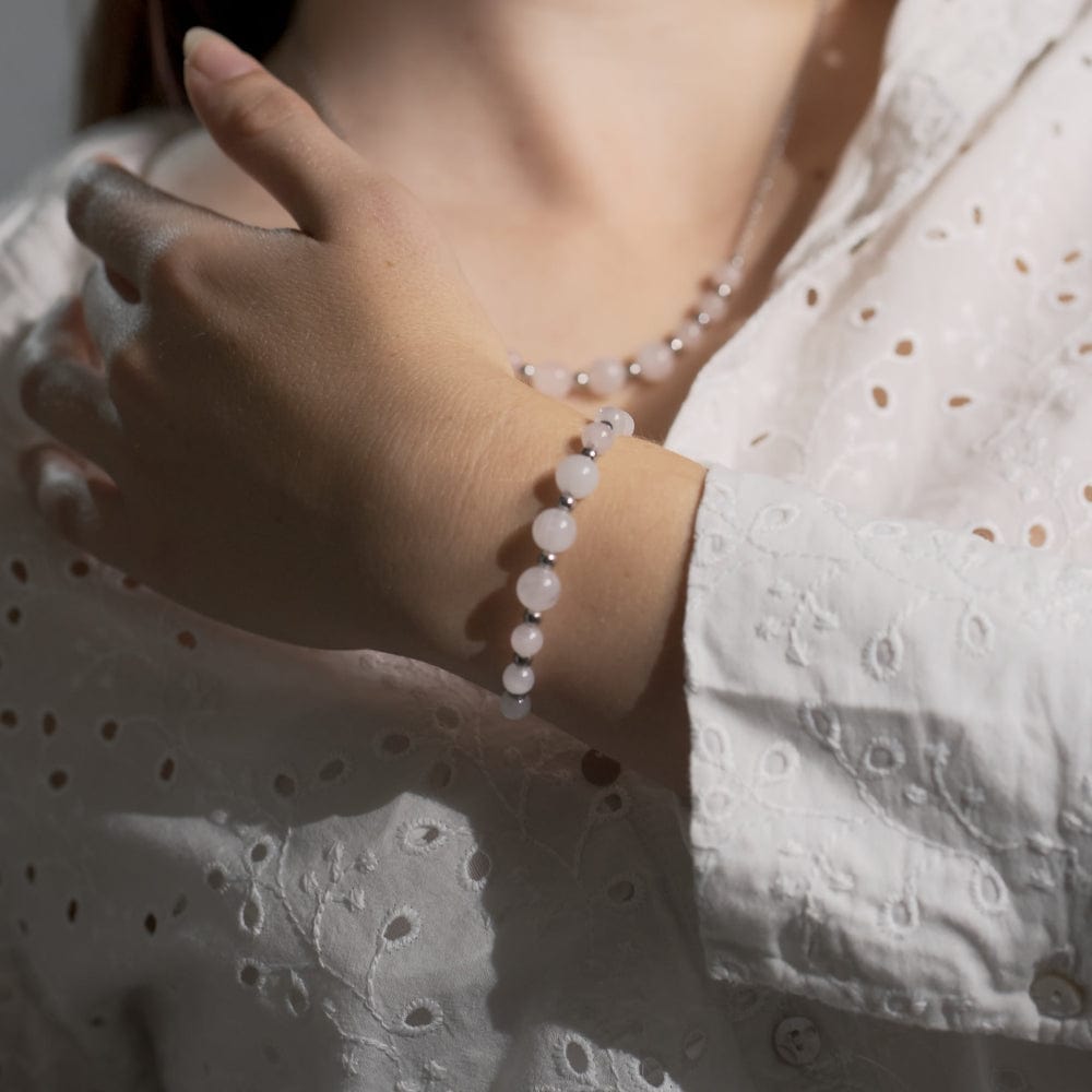 Bracelet Quartz Rose Emma Argent