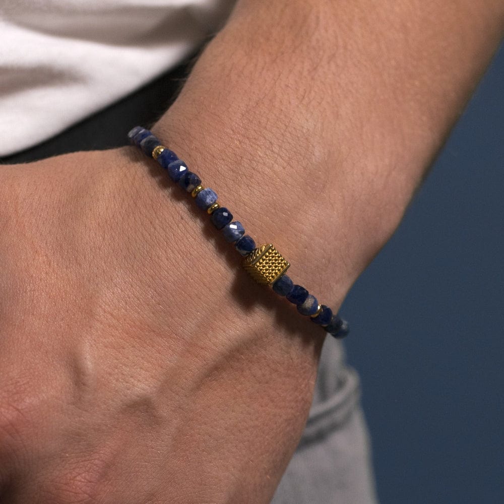 Bracelet Sodalite Gabriel Or