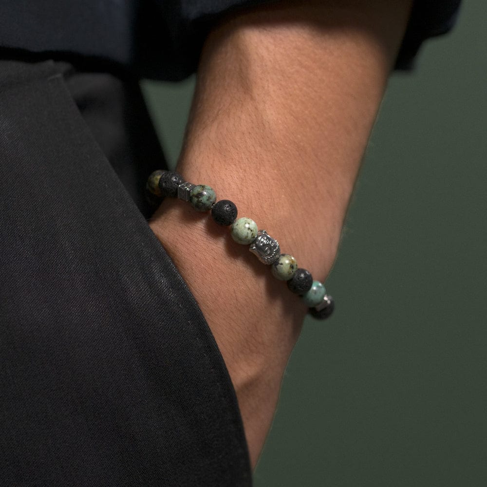 Bracelet Turquoise Africaine Eric Argent