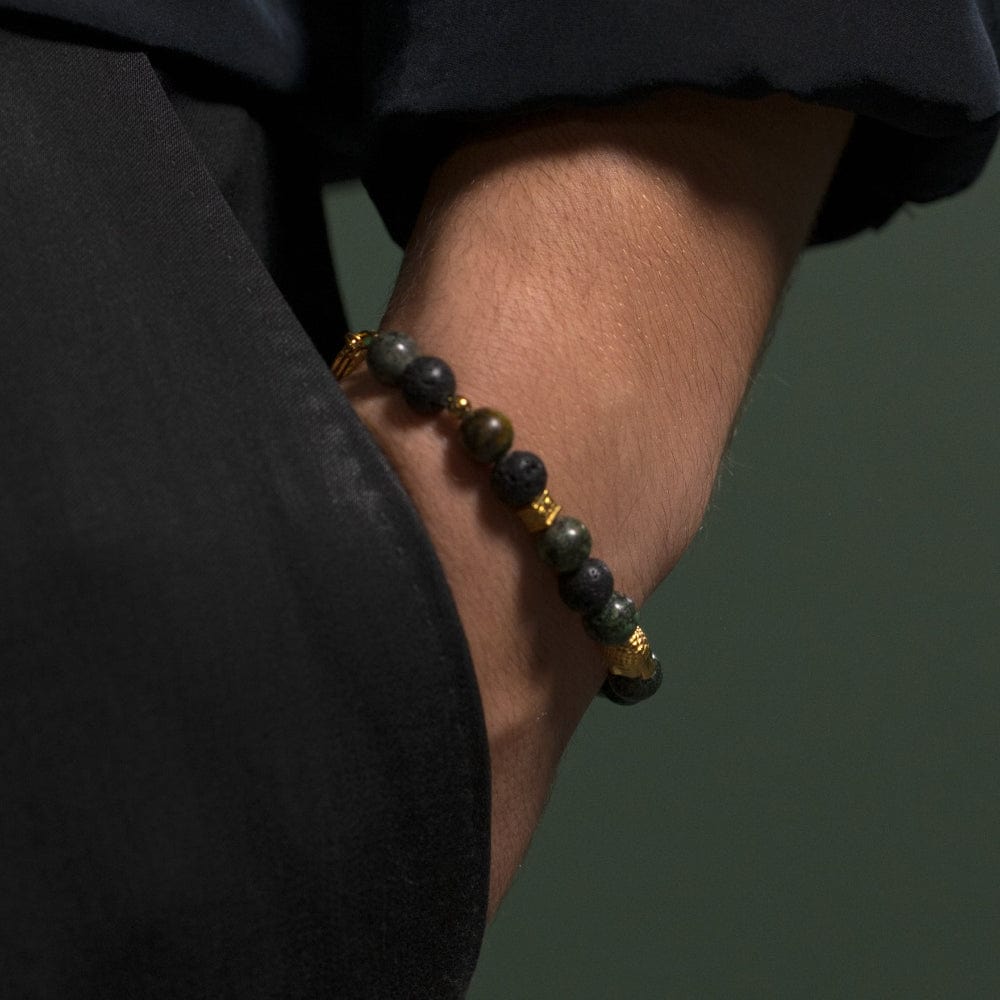 Bracelet Turquoise Africaine Eric Or