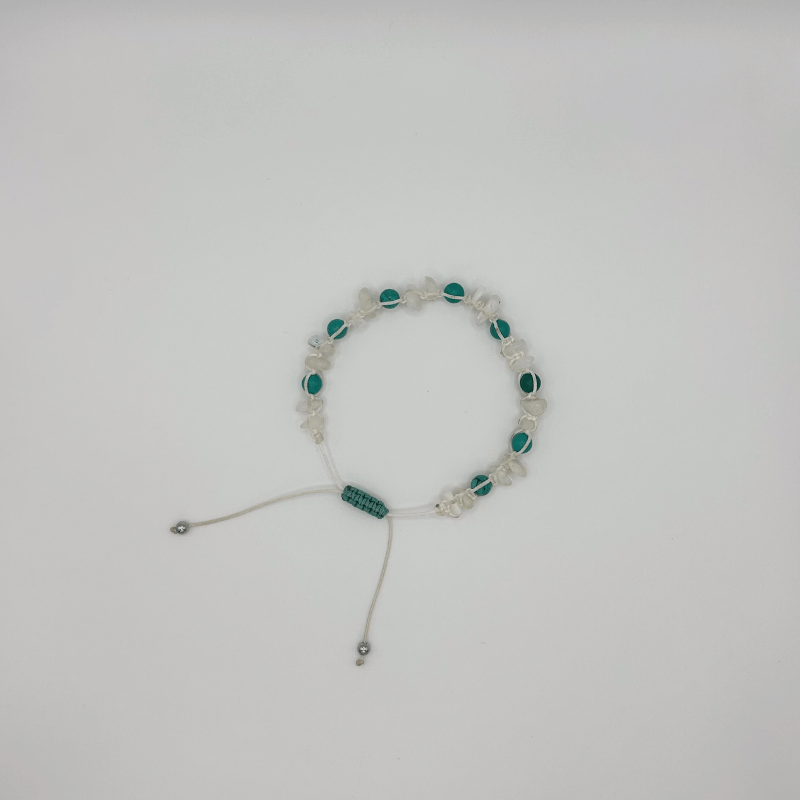 Bracelet Pierre de Lune & Turquoise