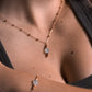 Collier Aigue Marine Eva Or