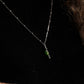 Collier Diopside Eva Argent