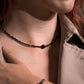 Collier Grenat Celia Argent