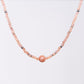 Collier en Pierre du Soleil - Acier inoxydable Argent