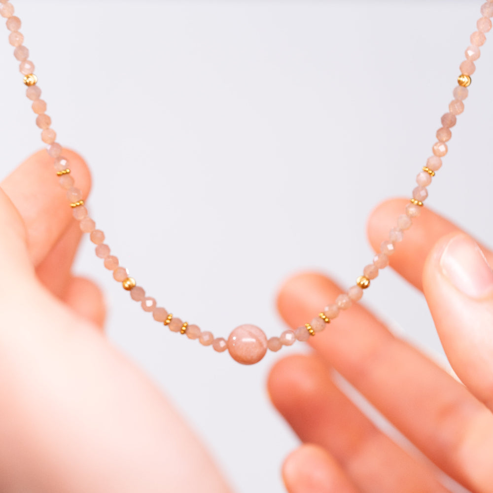 Collier Célia en Pierre du Soleil