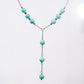 Collier en Amazonite Cassandra - Acier Inoxydable Argent