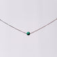 Bracelet Malachite Séverine - Acier Inoxydable Argent