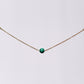 Bracelet Malachite Séverine - Acier Inoxydable Or