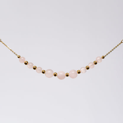 Bracelet Quartz Rose Emma - Acier inoxydable Or