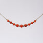 Bracelet Cornaline Emma - Acier Inoxydable Or