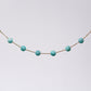 Bracelet Amazonite Cassandra - Acier Inoxydable Or