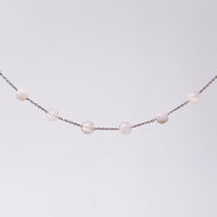 Bracelet Pierre de Lune Cassandra - Acier Inoxydable Argent