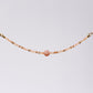 Bracelet Pierre du Soleil Célia - Acier Inoxydable Or