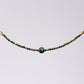 Bracelet Turquoise Africaine Célia - Acier Inoxydable Or