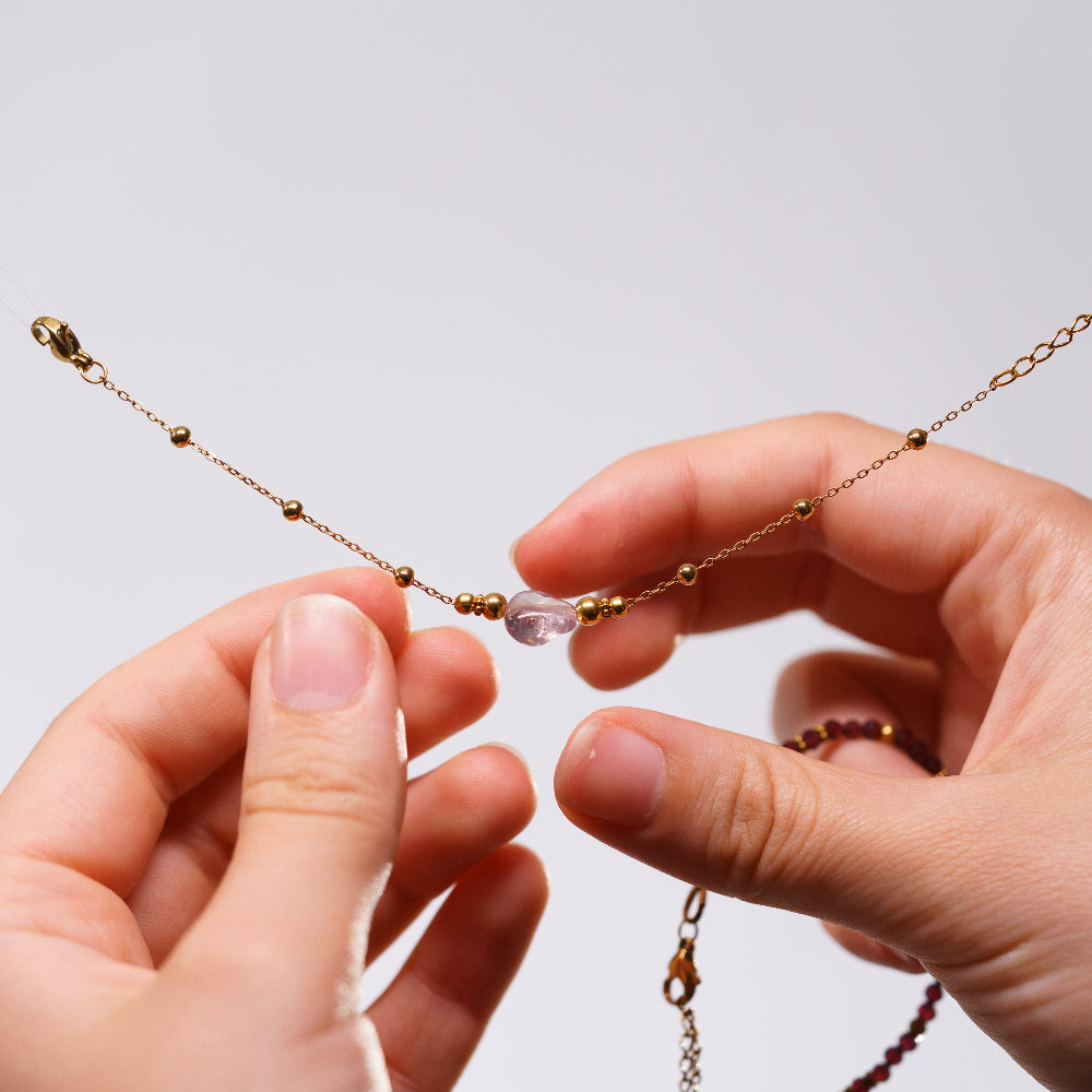 Bracelet Eva en Améthyste