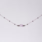 Bracelet en Améthyste Eva - Acier Inoxydable Argent