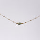 Bracelet Diopside Eva - Acier Inoxydable Or