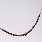 Bracelet Œil de Tigre Gabriel - Acier Inoxydable Or