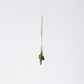 Boucle Oreille Améthyste Eva - Acier Inoxydable Or