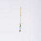 Boucle Oreille Aigue Marine Eva - Acier Inoxydable Or